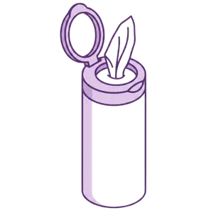 Canister Dry Wipes