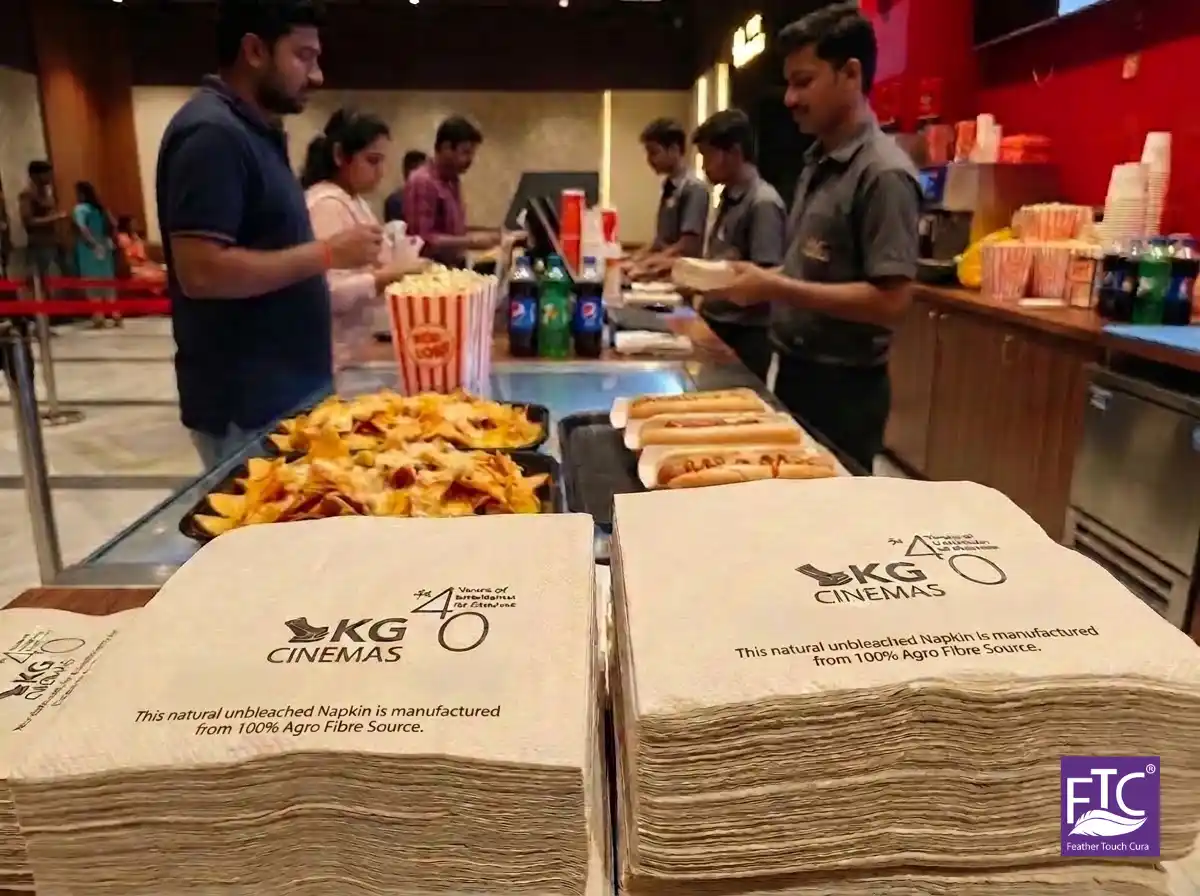 Custom Printed Tissue Paper for Kg Cinemas