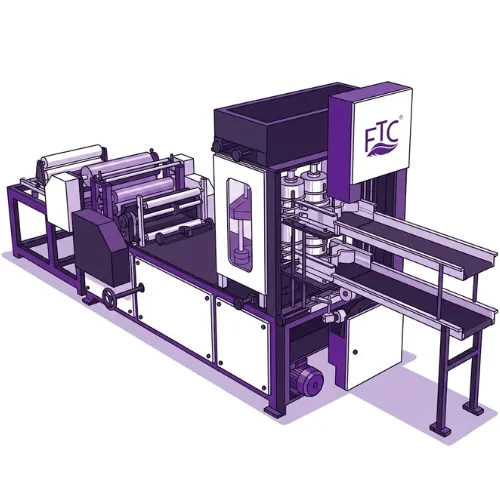 Double Deck Paper Napkin Making Machine