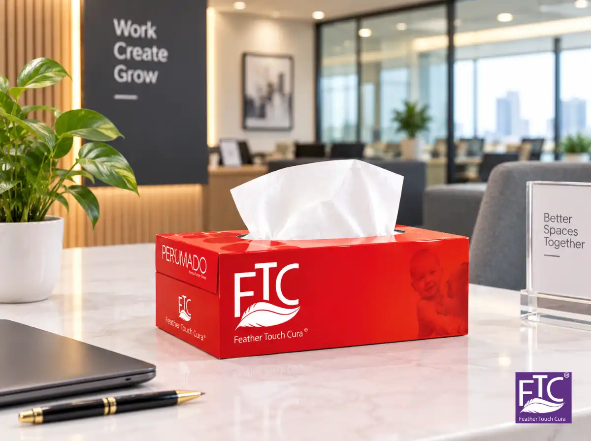 Facial Tissue Paper For Commercial Spaces