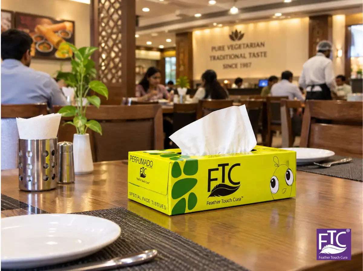 Facial Tissue Paper For Restaurants