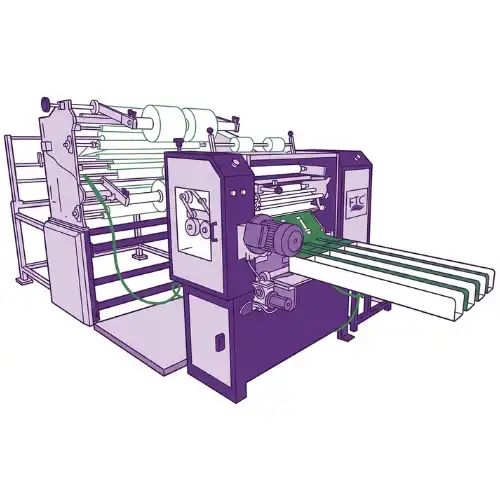 Gauze Slitting Machine