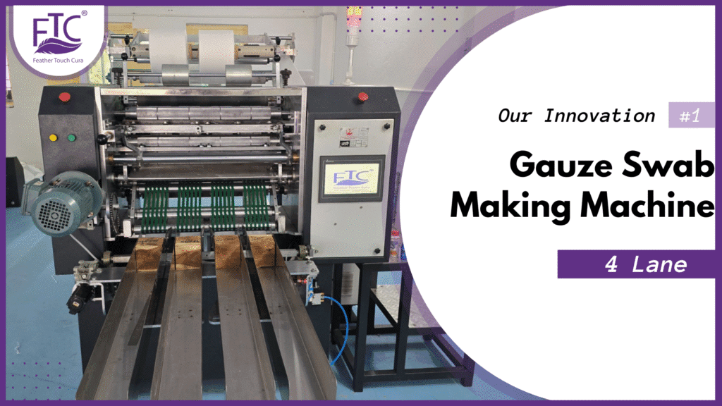 Gauze Swab Making Machine