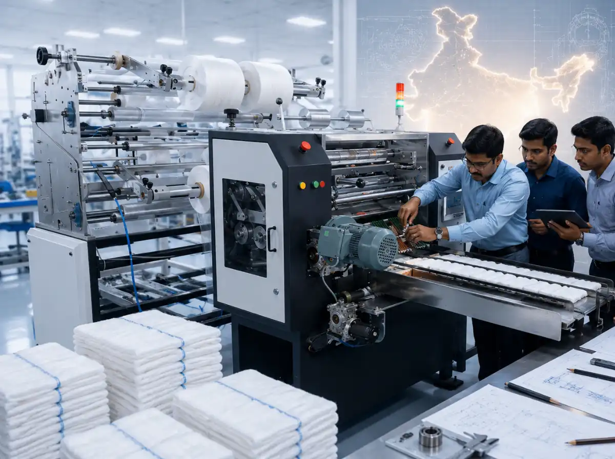 Gauze Swab Making Machine - The Innovation