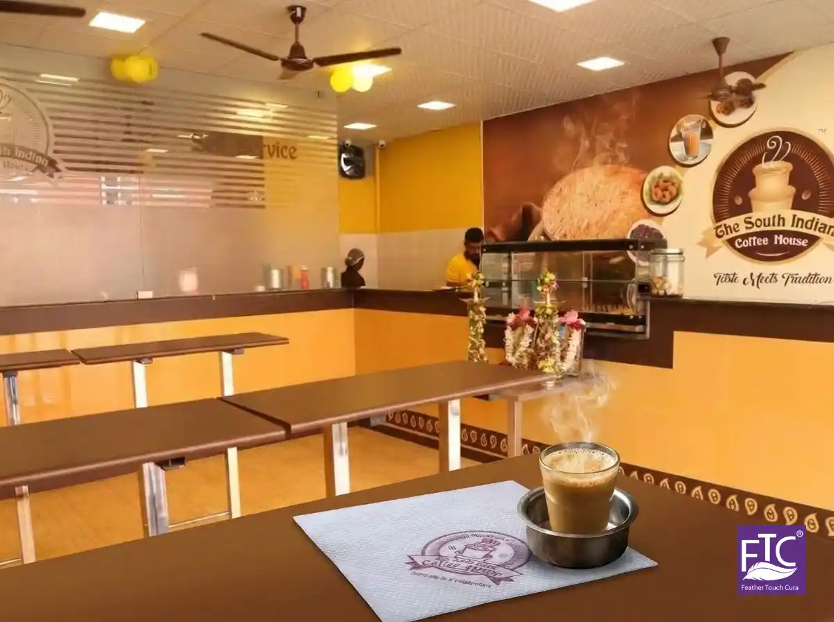 Logo Printed Tissue Paper for South Indian Coffee House