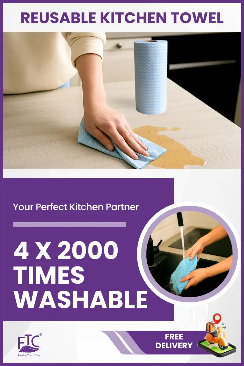 Reusable Kitchen Towel Roll - FTC